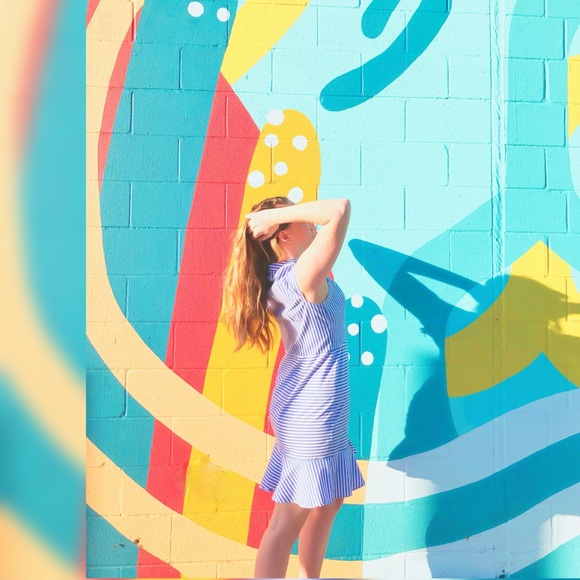 Clover and sloane Cap Sleeve Button Dress - Picture 6 of 6